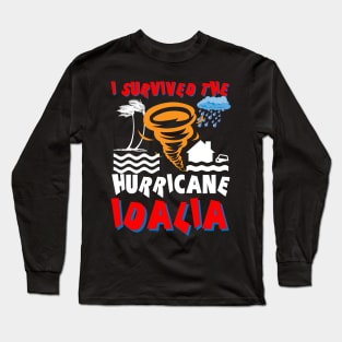 I survived the Hurricane Idalia Long Sleeve T-Shirt